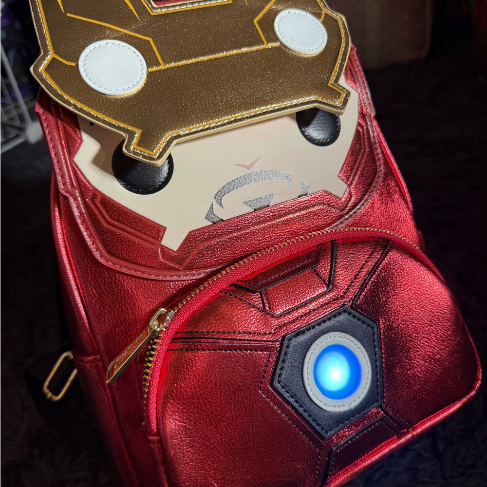Iron Man Red Backpack